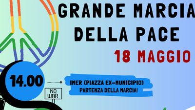 Grande Marcia della Pace a Primiero, sabato 18 maggio 2024 dalle 14 a Imèr 